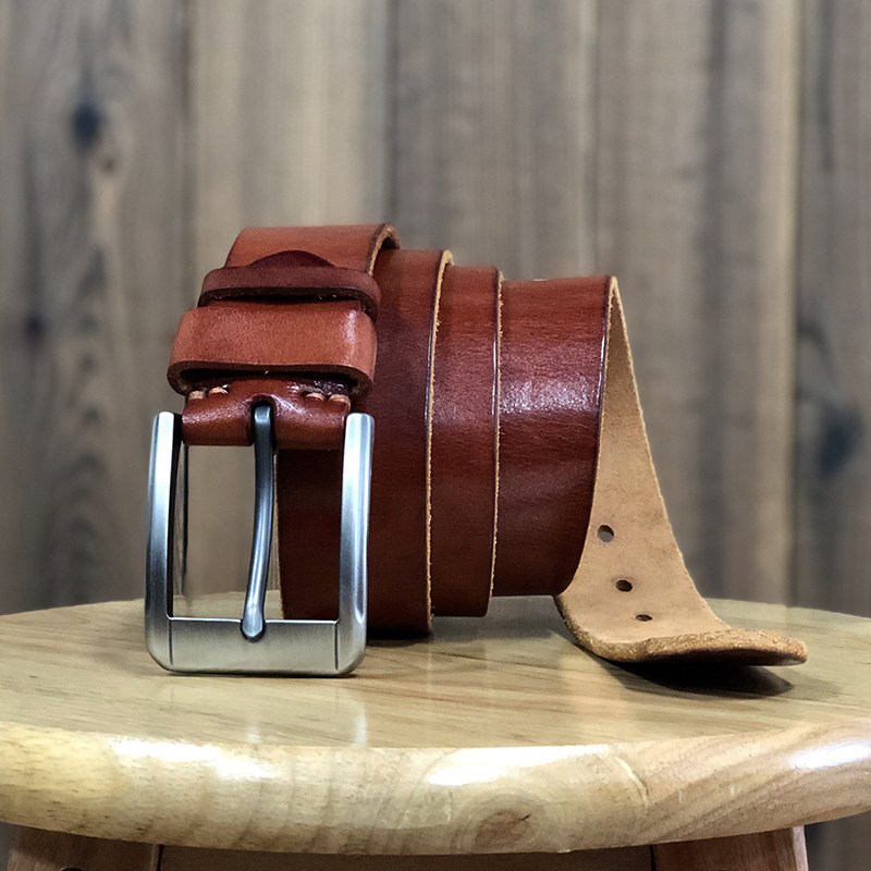 DEEPKEE 手作り原創真皮腰帶 99 號