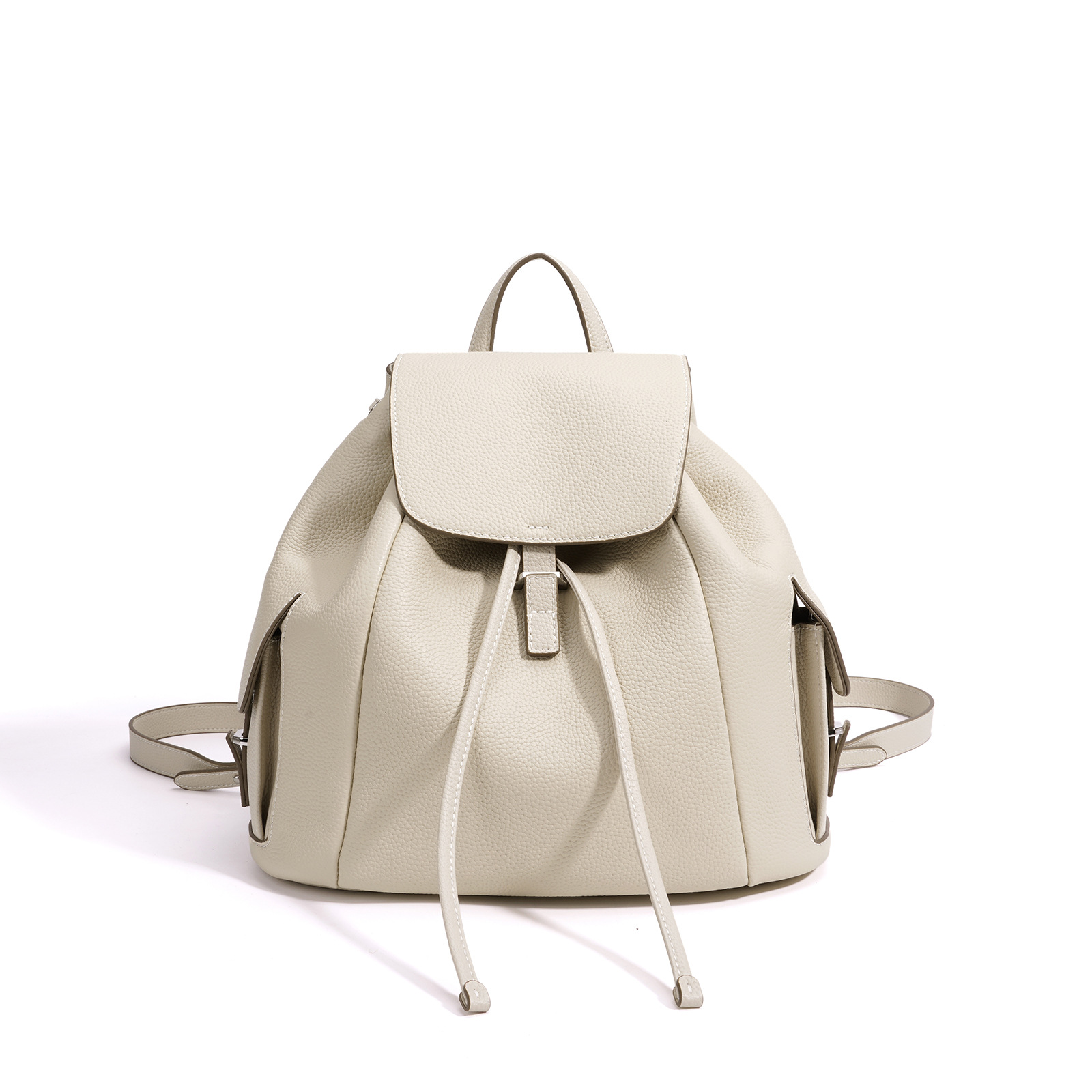 DEEPKEE フリップリュック 早春真皮小眾女包 XA2108號