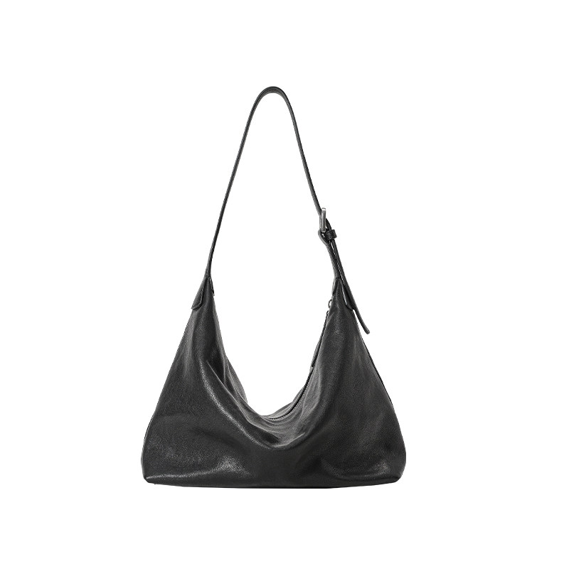 DEEPKEE 植鞣牛皮腋下 hobo 餃子包 08628 號