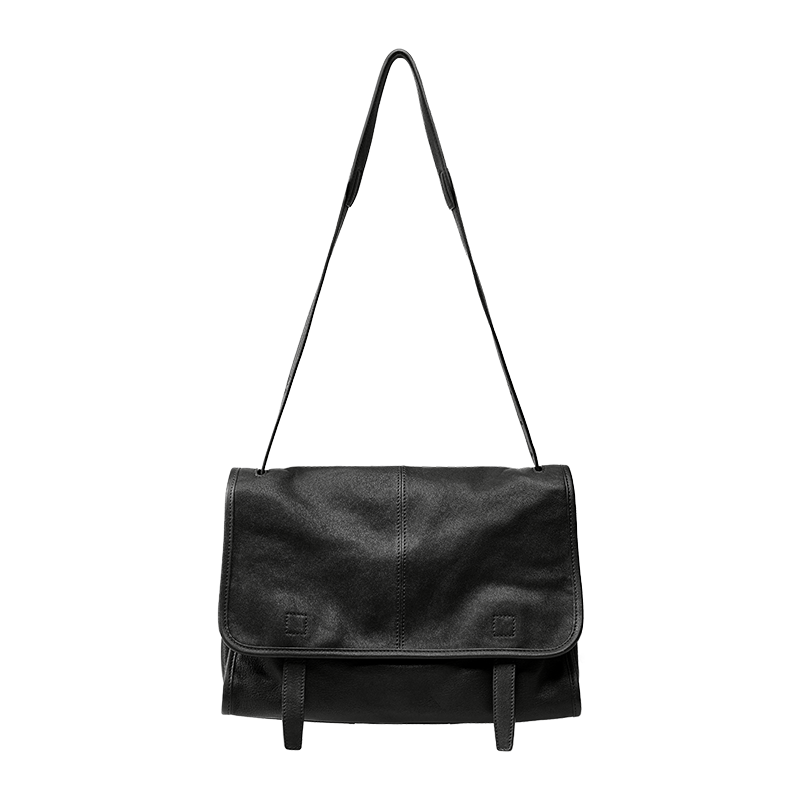 DEEPKEE 植鞣羊皮メッセ大容量通勤郵差包女 9612 號