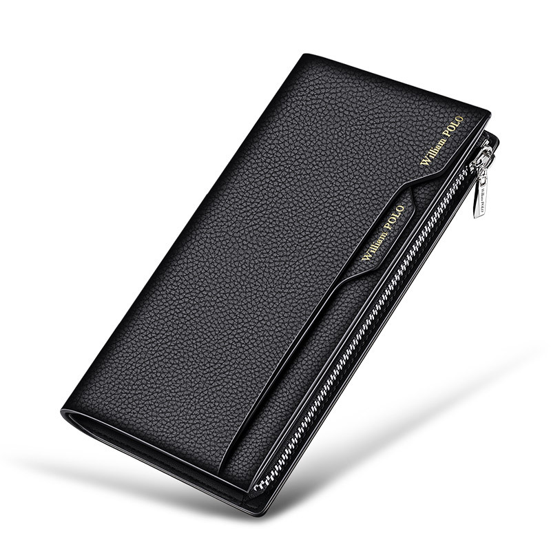 DEEPKEE 眞皮メンズ錢夾 1914 號