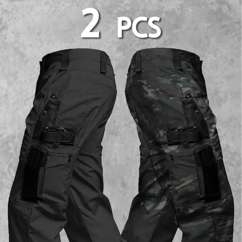 Men's Combat Training Multi-Pocket Water-Repellent Outdoor Multi-Pocket Trousers