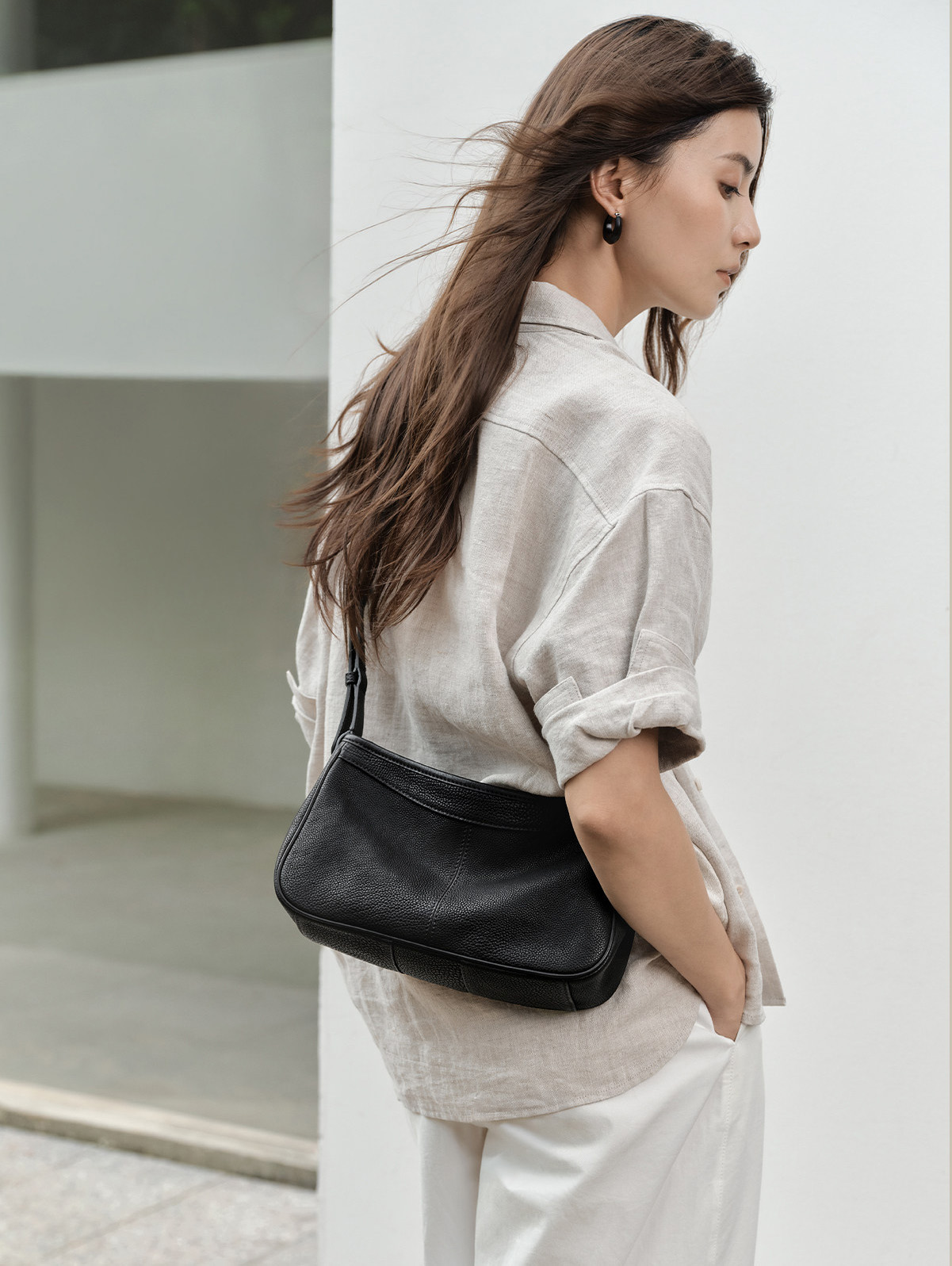 DEEPKEE休閒單肩百搭麻將包6331號