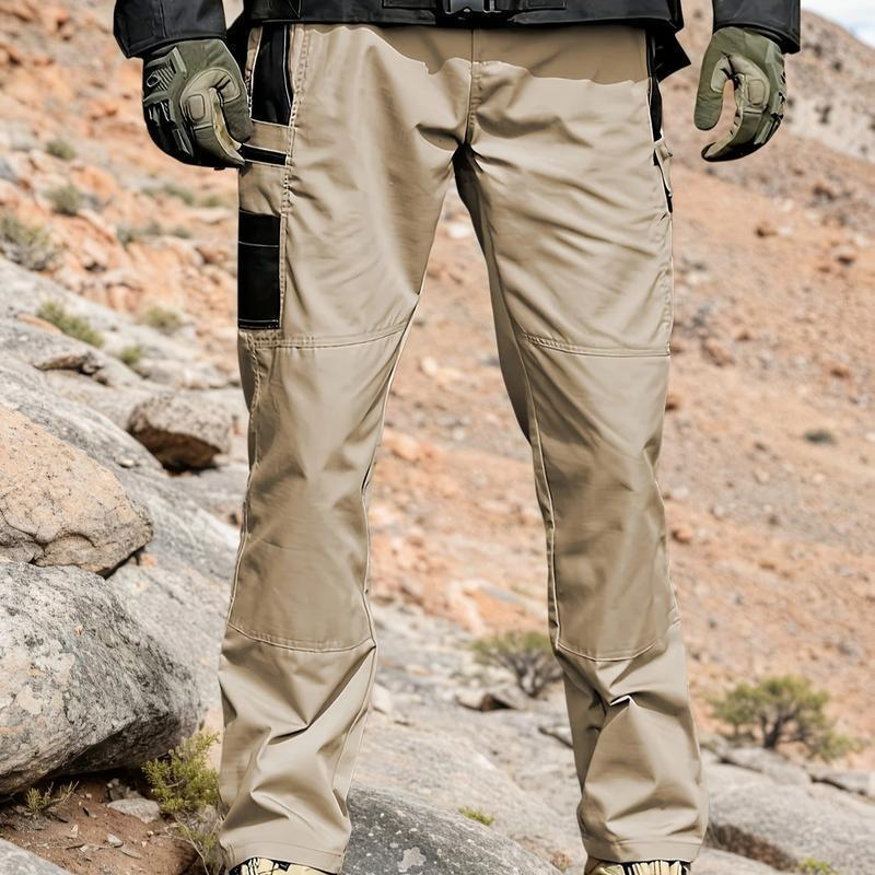Men's Combat Training Multi-Pocket Water-Repellent Outdoor Multi-Pocket Trousers