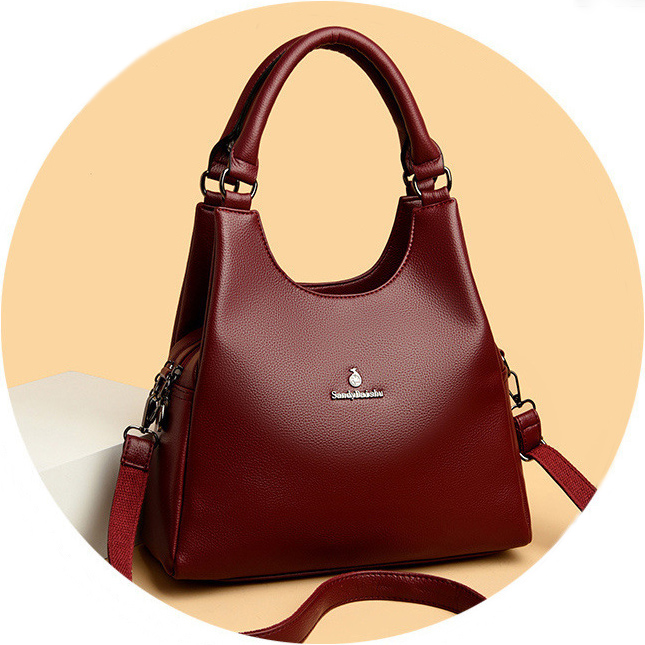 DEEPKEE original nubuck handmade full-grain genuine leather cowhide bag DEEPKEE-高级真皮手提包 4640號