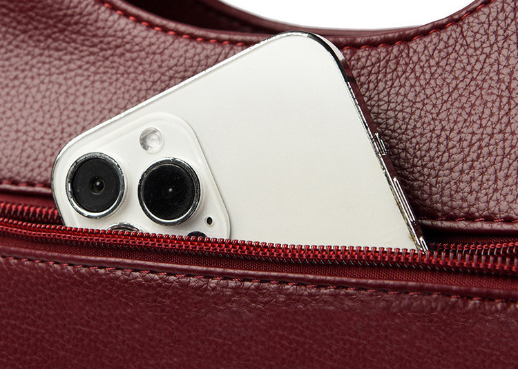 DEEPKEE original nubuck handmade full-grain genuine leather cowhide bag DEEPKEE-高级真皮手提包 4640號