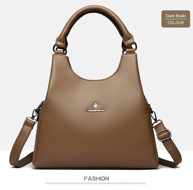 DEEPKEE original nubuck handmade full-grain genuine leather cowhide bag DEEPKEE-高级真皮手提包 4640號