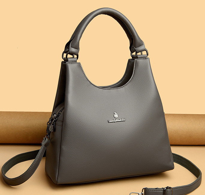 DEEPKEE original nubuck handmade full-grain genuine leather cowhide bag DEEPKEE-高级真皮手提包 4640號