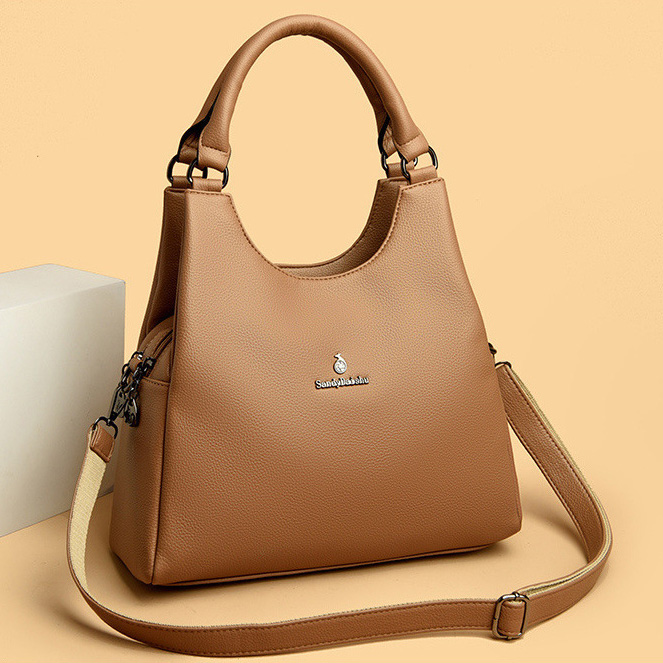 DEEPKEE original nubuck handmade full-grain genuine leather cowhide bag DEEPKEE-高级真皮手提包 4640號