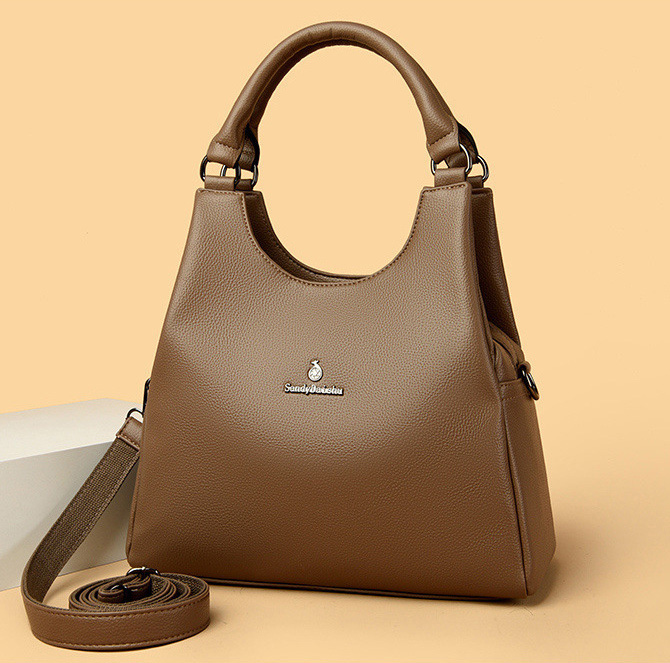 DEEPKEE original nubuck handmade full-grain genuine leather cowhide bag DEEPKEE-高级真皮手提包 4640號