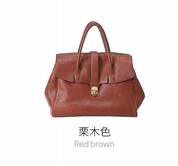 DEEPKEE-植鞣牛皮男女同款手提包 8630號