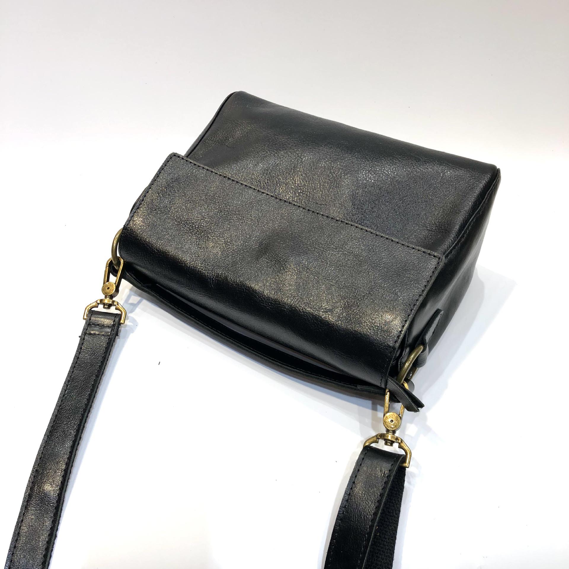 DEEPKEE original nubuck handmade full-grain genuine leather cowhide bag 真皮女包復古手工頭層植鞣牛皮單肩斜挎托特手提包 001 號