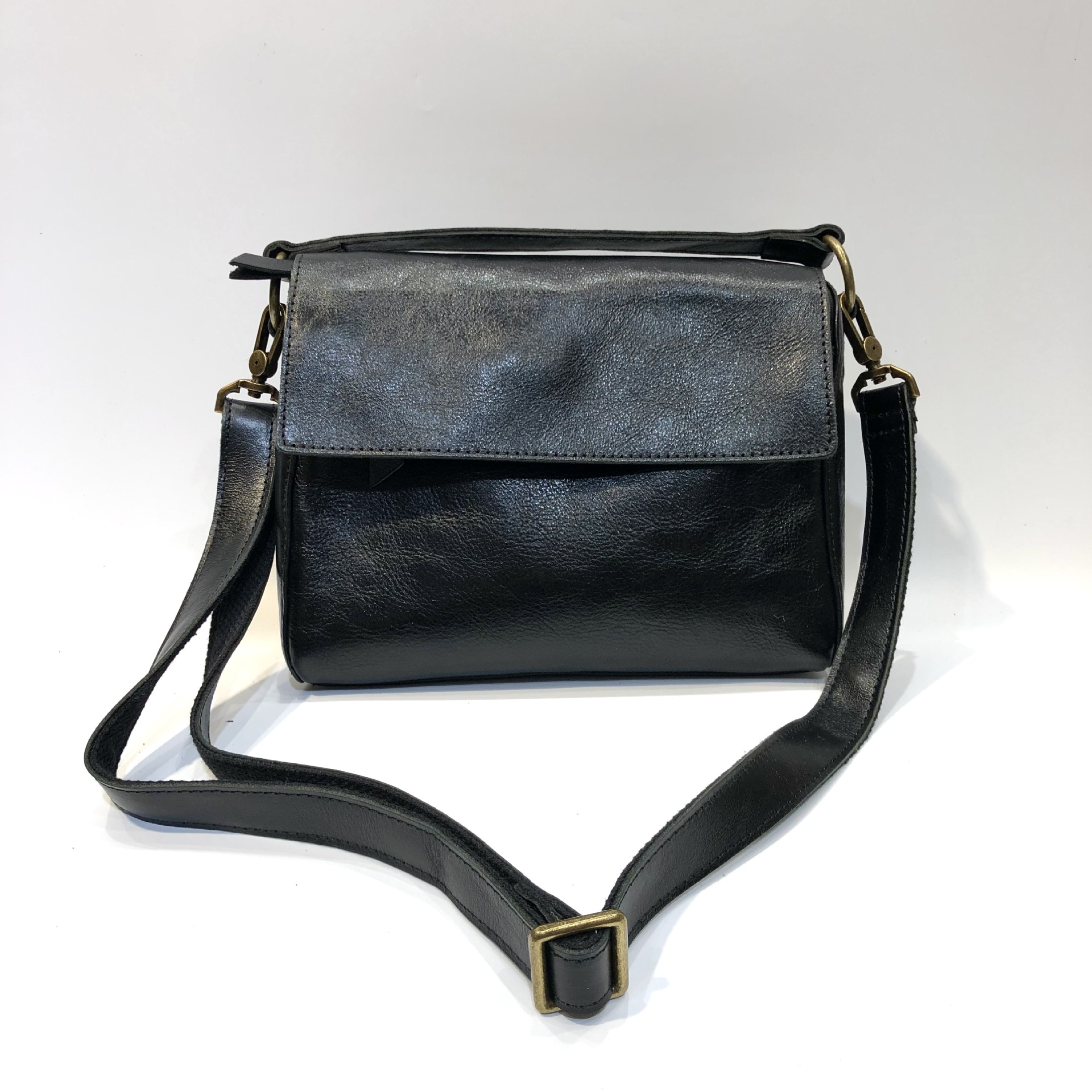 DEEPKEE original nubuck handmade full-grain genuine leather cowhide bag 真皮女包復古手工頭層植鞣牛皮單肩斜挎托特手提包 001 號