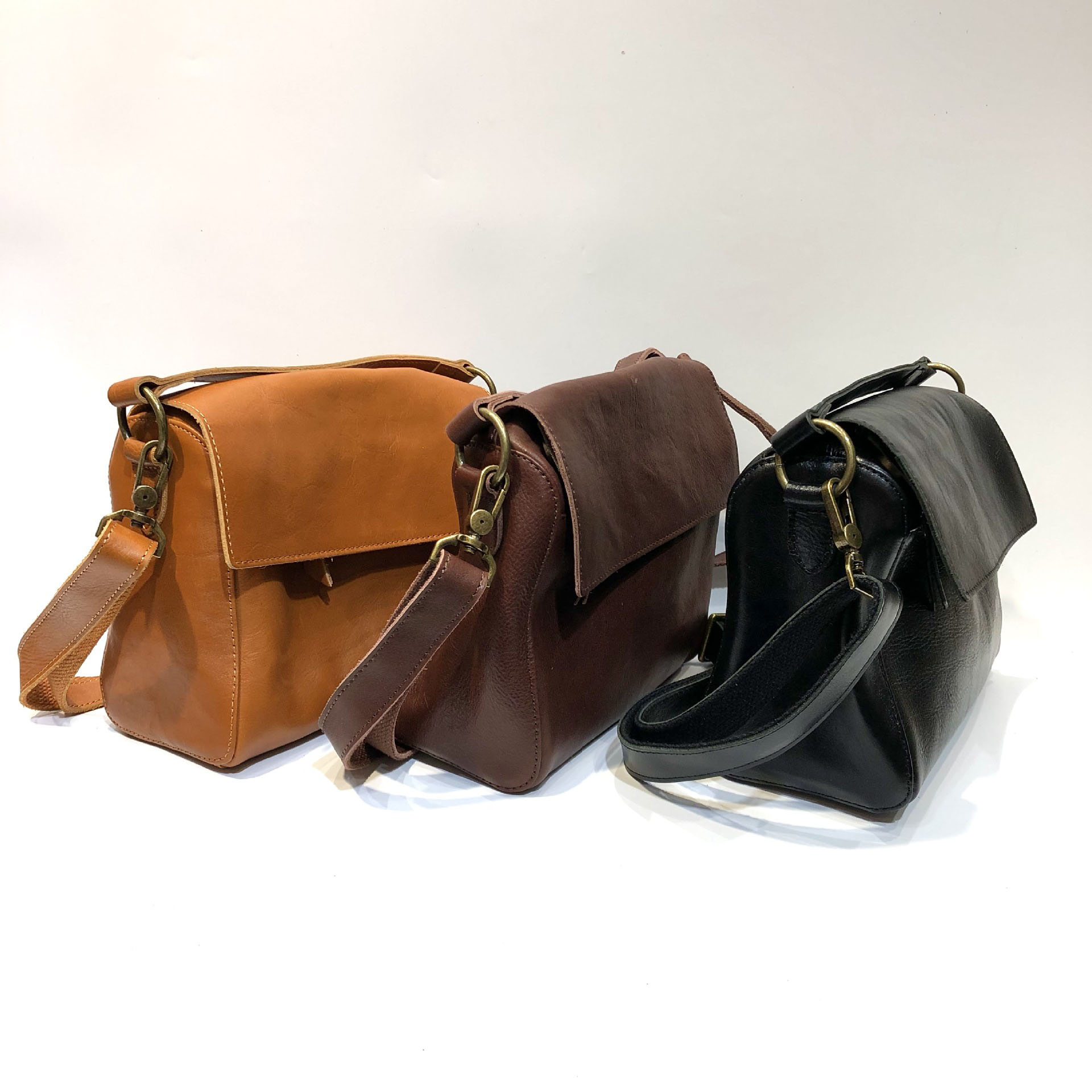 DEEPKEE original nubuck handmade full-grain genuine leather cowhide bag 真皮女包復古手工頭層植鞣牛皮單肩斜挎托特手提包 001 號