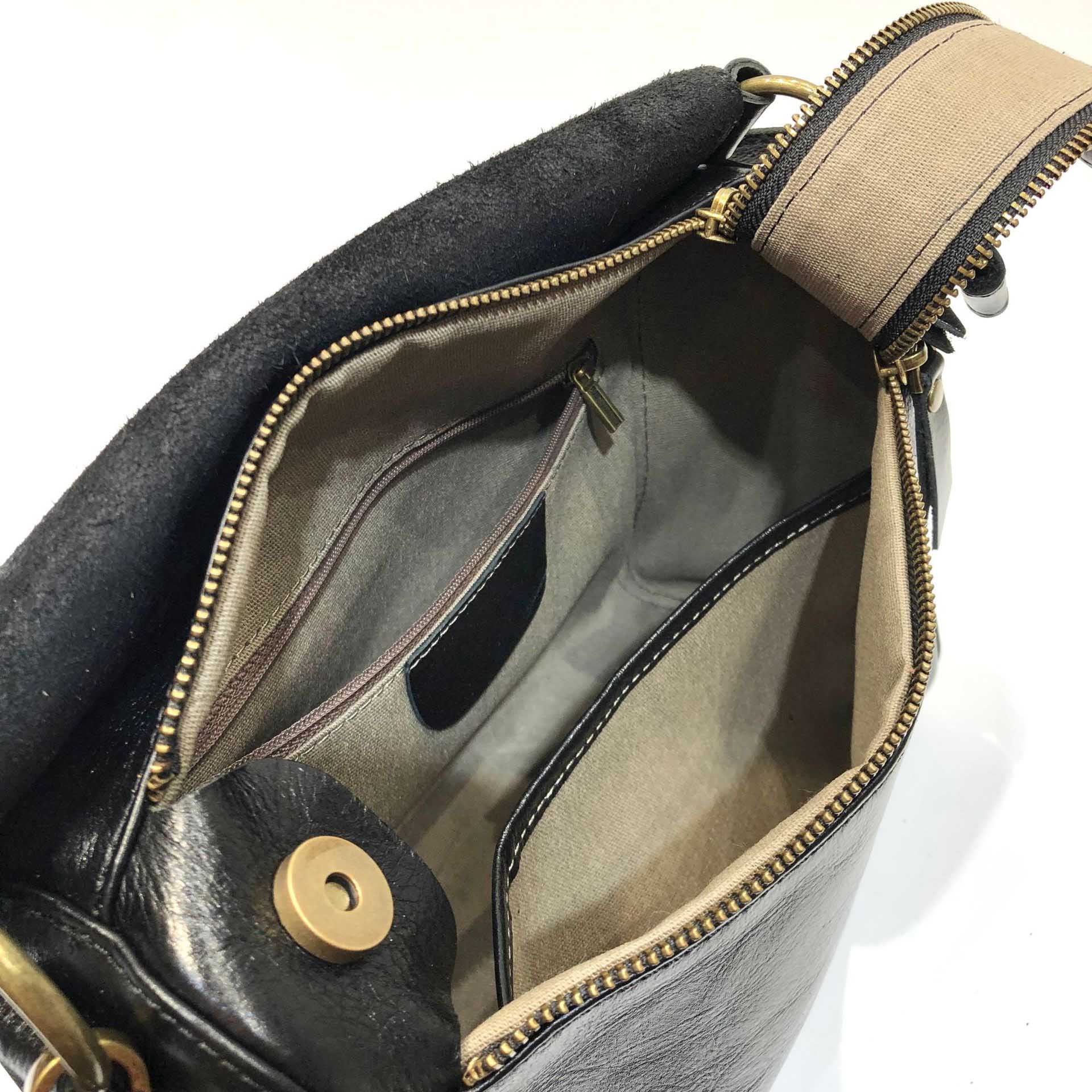 DEEPKEE original nubuck handmade full-grain genuine leather cowhide bag 真皮女包復古手工頭層植鞣牛皮單肩斜挎托特手提包 001 號