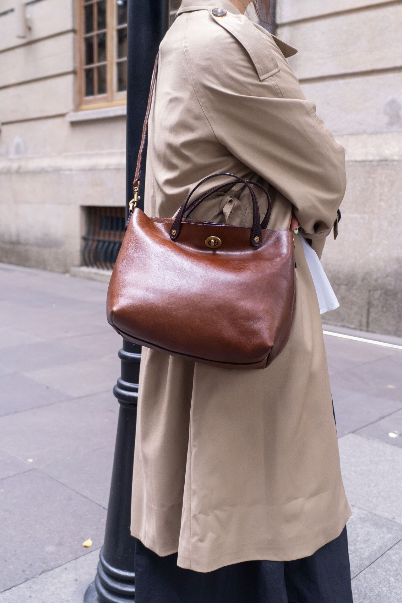 香港狄記皮具 狄記 原創真皮手工 ins郵差包 ins風格包包 頭層牛皮包包 皮革 原創手工真皮 皮件 DEEPKEE 復古真皮手工包