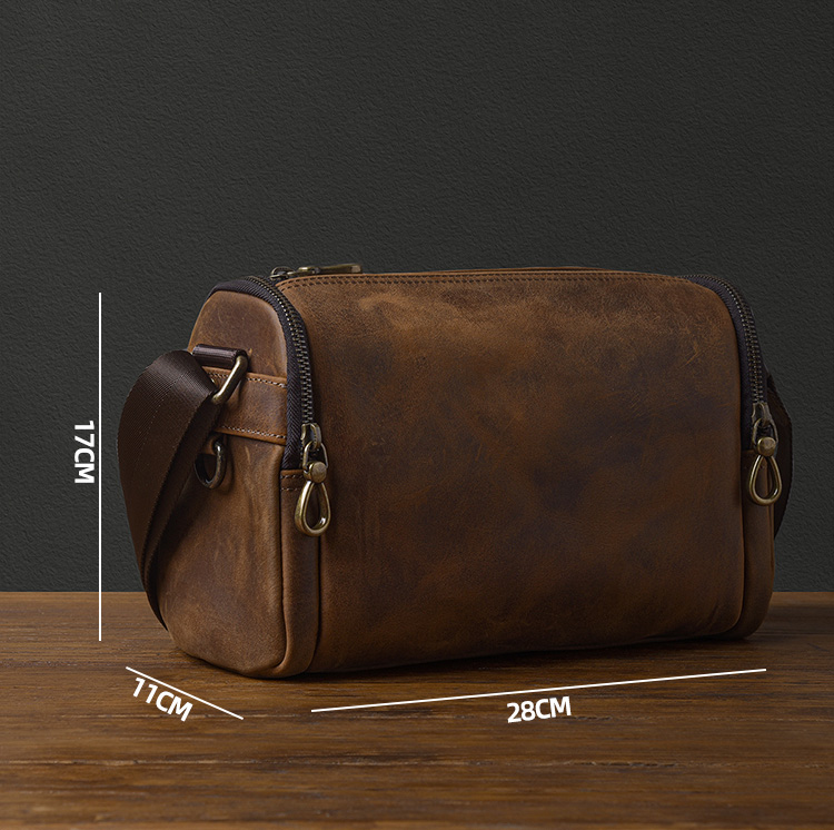 香港狄記皮具 狄記 原創真皮手工 ins郵差包 ins風格包包 頭層牛皮包包 皮革 原創手工真皮 皮件 DEEPKEE 復古真皮手工包