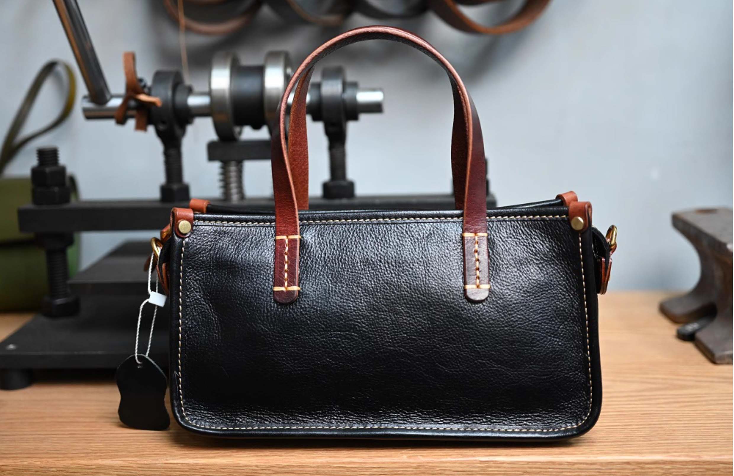 DEEPKEE original nubuck handmade full-grain genuine leather cowhide bag 復古包款 小眾軟皮手工包 真皮小方包 0727 號