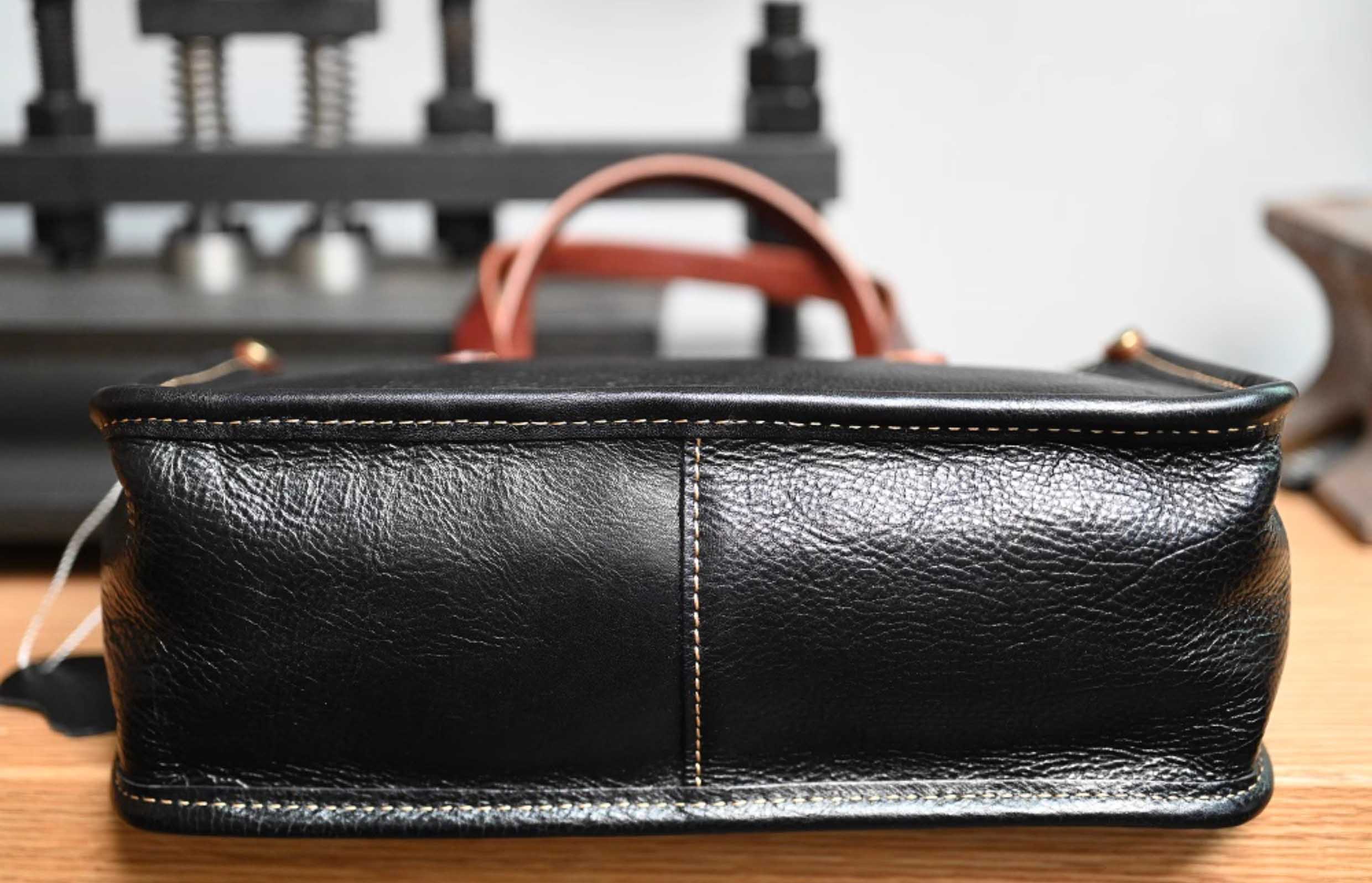 DEEPKEE original nubuck handmade full-grain genuine leather cowhide bag 復古包款 小眾軟皮手工包 真皮小方包 0727 號