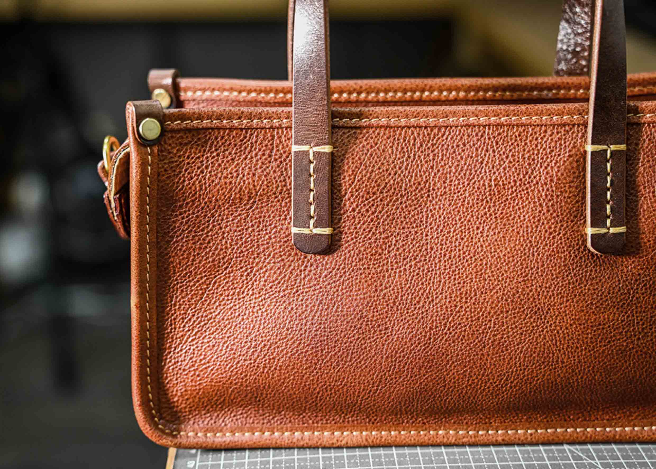 DEEPKEE original nubuck handmade full-grain genuine leather cowhide bag 復古包款 小眾軟皮手工包 真皮小方包 0727 號