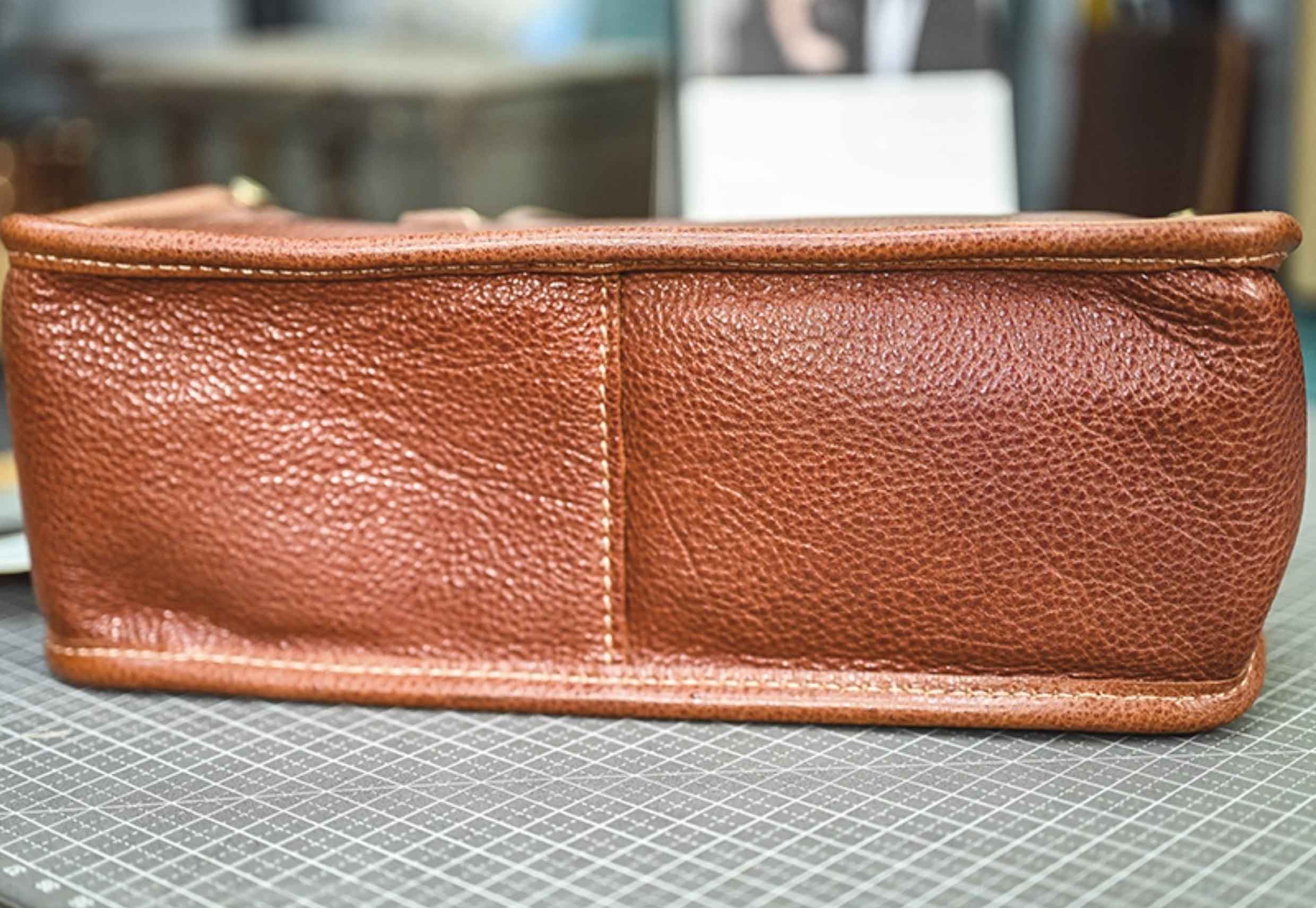 DEEPKEE original nubuck handmade full-grain genuine leather cowhide bag 復古包款 小眾軟皮手工包 真皮小方包 0727 號