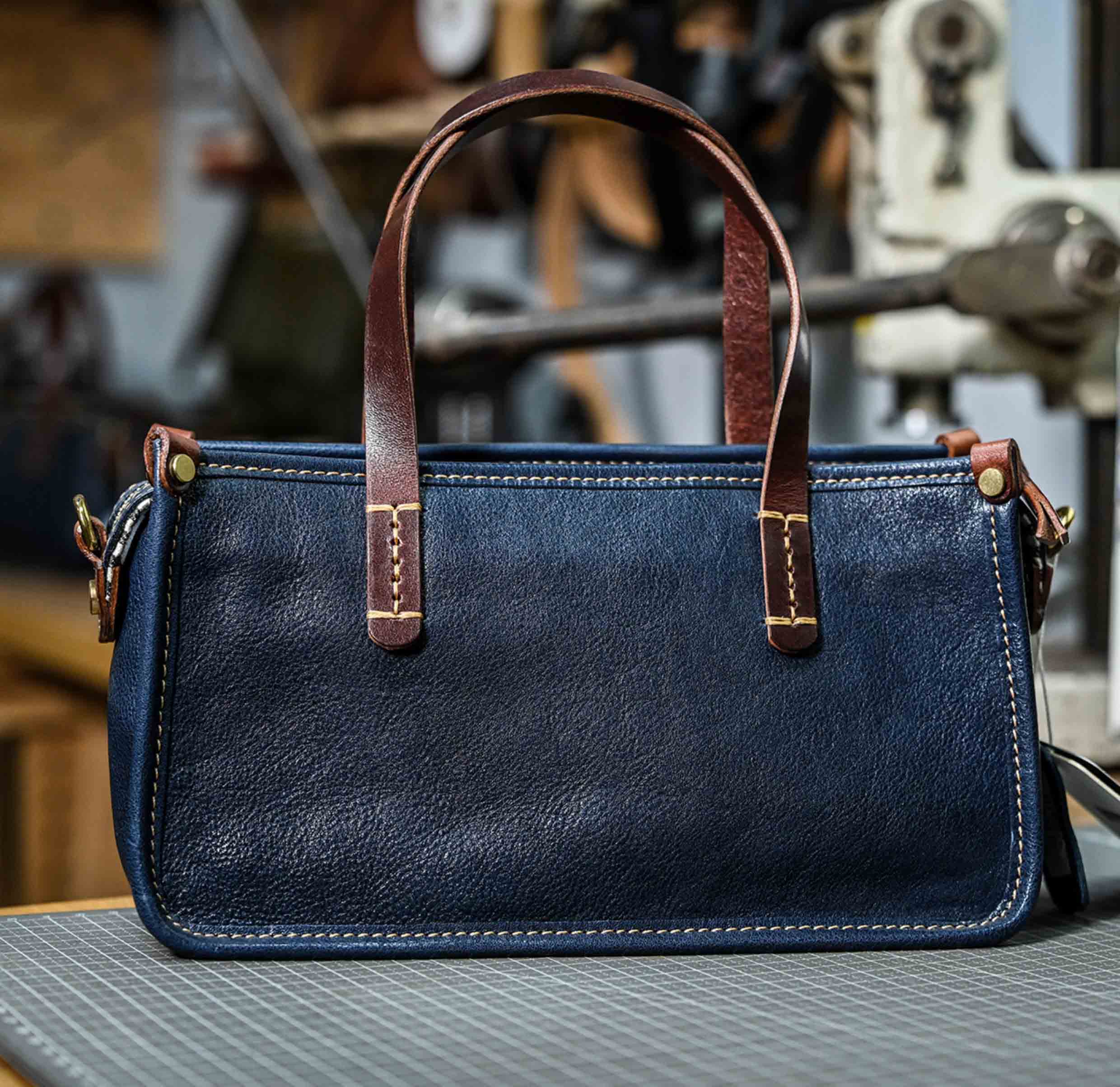 DEEPKEE original nubuck handmade full-grain genuine leather cowhide bag 復古包款 小眾軟皮手工包 真皮小方包 0727 號