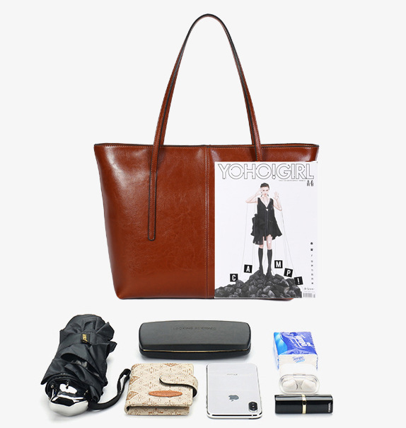 DEEPKEE original nubuck handmade full-grain genuine leather cowhide bag 油蠟皮時尚百搭腋下包 0811 號