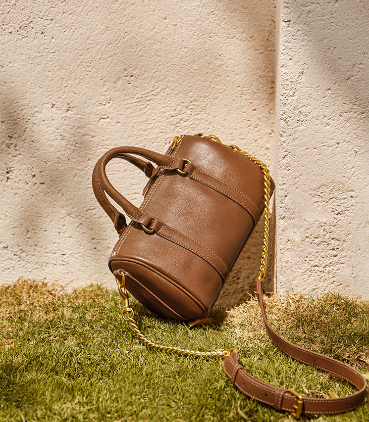 DEEPKEE original nubuck handmade full-grain genuine leather cowhide bag 新款頭層牛皮手提包 0932 號