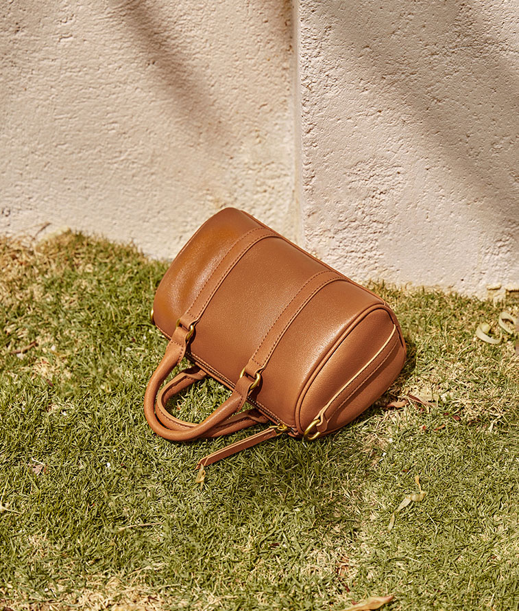 DEEPKEE original nubuck handmade full-grain genuine leather cowhide bag 新款頭層牛皮手提包 0932 號