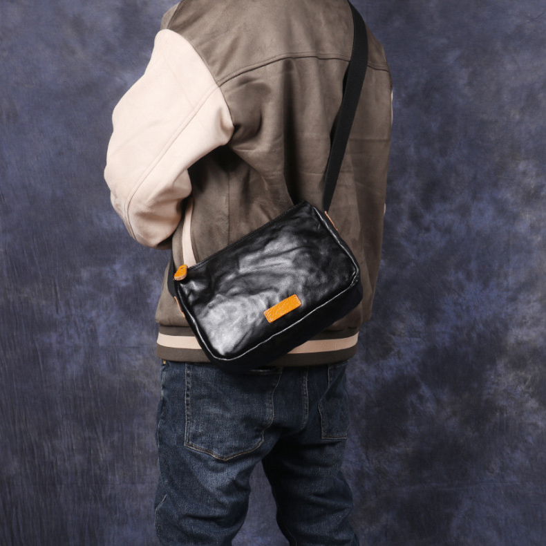 香港狄記皮具 狄記 原創真皮手工 ins郵差包 ins風格包包 頭層牛皮包包 皮革 原創手工真皮 皮件 DEEPKEE 復古真皮手工包