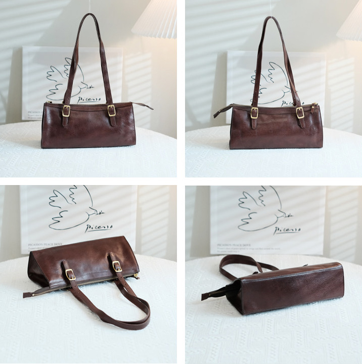 香港狄記皮具 狄記 原創真皮手工 ins郵差包 ins風格包包 頭層牛皮包包 皮革 原創手工真皮 皮件 DEEPKEE 復古真皮手工包