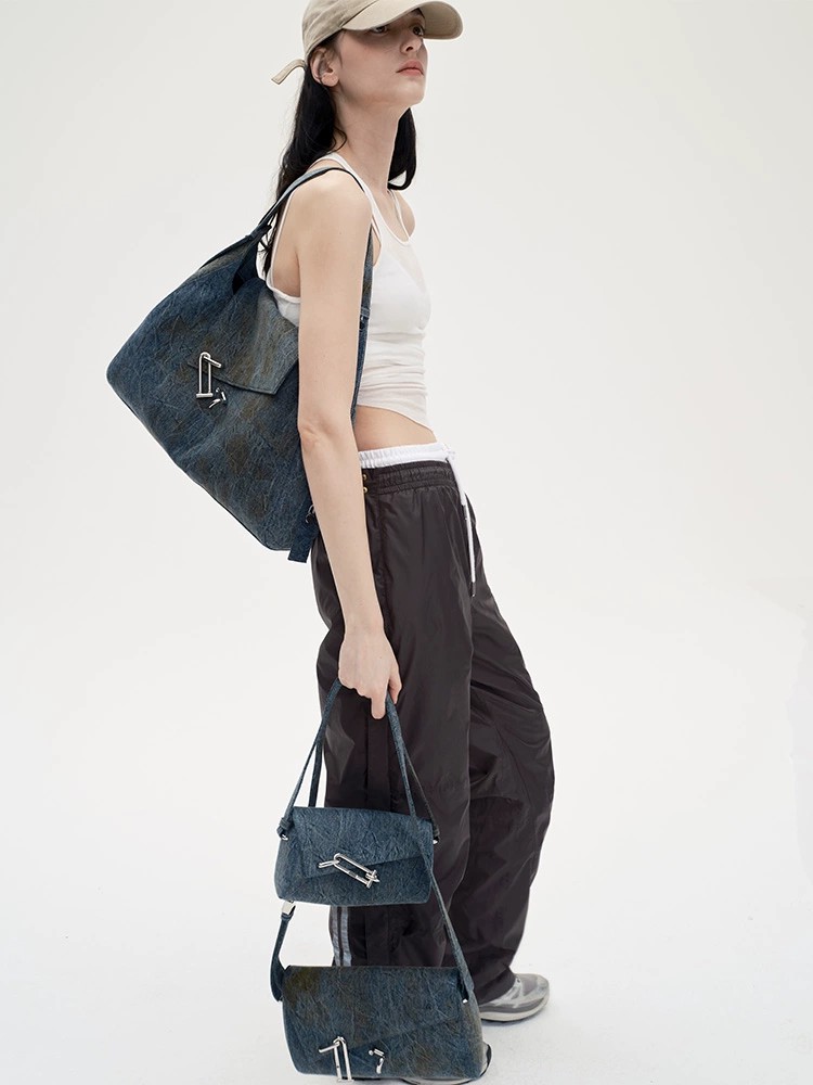 DEEPKEE original nubuck handmade full-grain genuine leather cowhide bag 柔軟牛皮秋冬大容量 hobo 包 1030 號