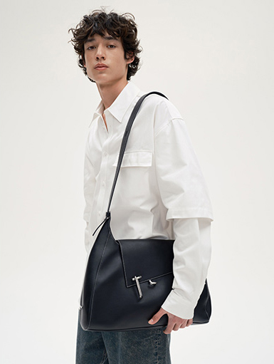 DEEPKEE original nubuck handmade full-grain genuine leather cowhide bag 柔軟牛皮秋冬大容量 hobo 包 1030 號