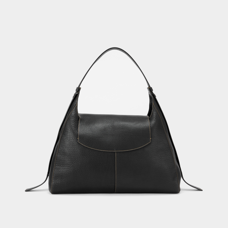 DEEPKEE original nubuck handmade full-grain genuine leather cowhide bag 柔軟牛皮秋冬大容量 hobo 包 1030 號