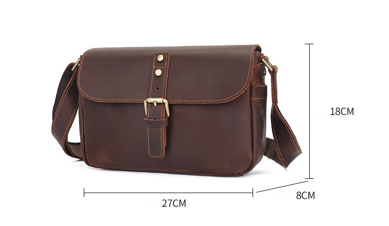 香港狄記皮具 狄記 原創真皮手工 ins郵差包 ins風格包包 頭層牛皮包包 皮革 原創手工真皮 皮件 DEEPKEE 復古真皮手工包