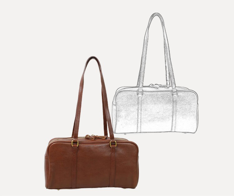 香港狄記皮具 狄記 原創真皮手工 ins郵差包 ins風格包包 頭層牛皮包包 皮革 原創手工真皮 皮件 DEEPKEE 復古真皮手工包