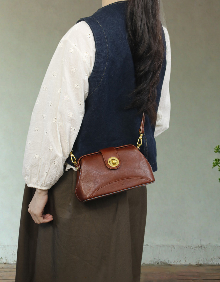 香港狄記皮具 狄記 原創真皮手工 ins郵差包 ins風格包包 頭層牛皮包包 皮革 原創手工真皮 皮件 DEEPKEE 復古真皮手工包