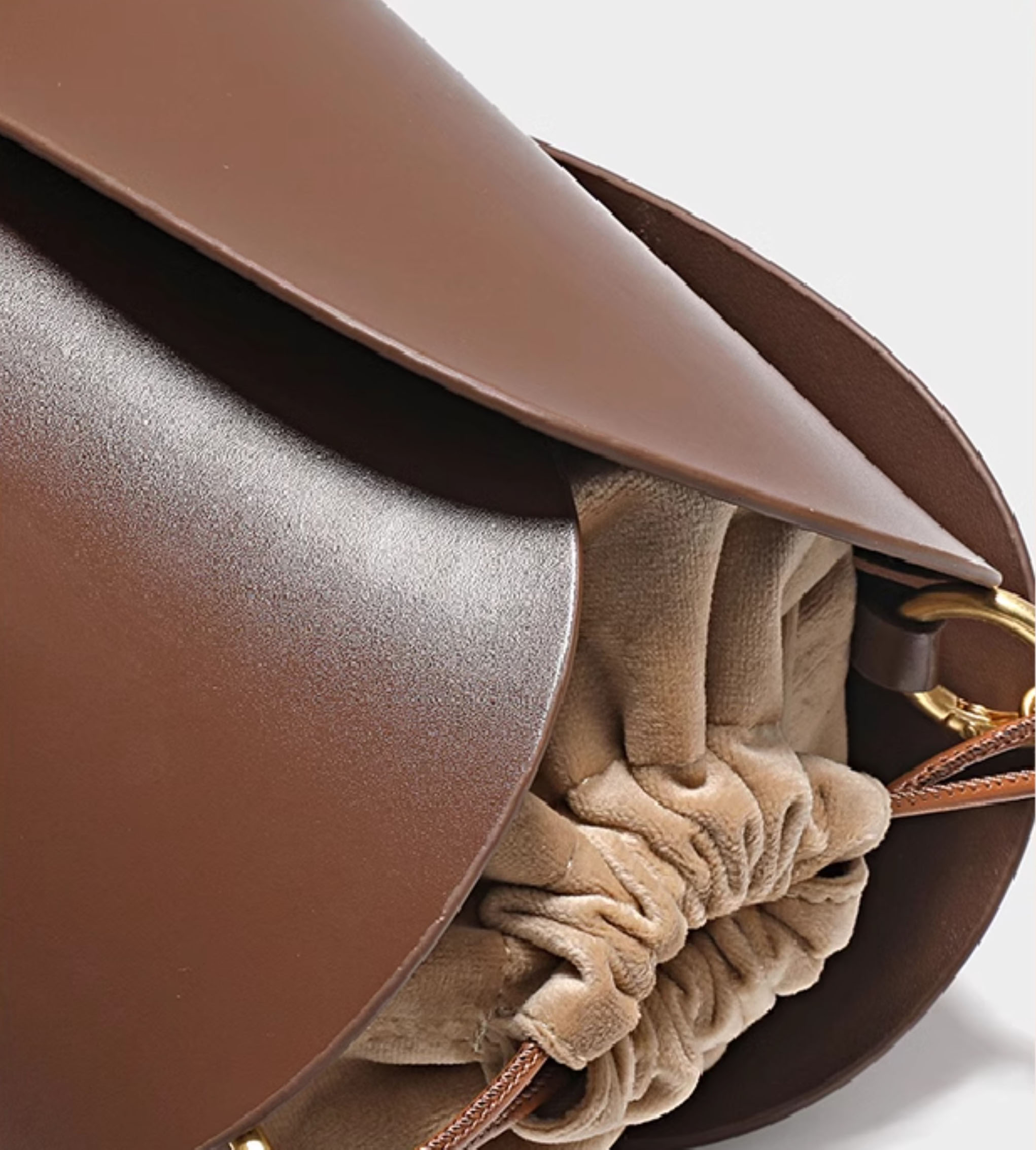 DEEPKEE original nubuck handmade full-grain genuine leather cowhide bag 牛皮花瓣包水桶包花朵包 160 號