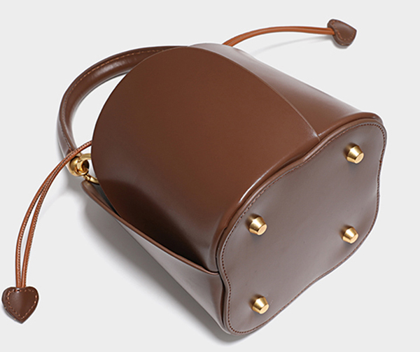 DEEPKEE original nubuck handmade full-grain genuine leather cowhide bag 牛皮花瓣包水桶包花朵包 160 號