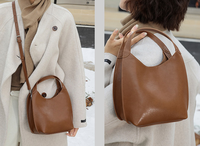 DEEPKEE original nubuck handmade full-grain genuine leather cowhide bag 真皮小眾單肩斜挎包 手提包 1606 號