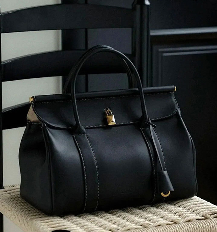 DEEPKEE original nubuck handmade full-grain genuine leather cowhide bag 輕奢真皮手提公事包17920號