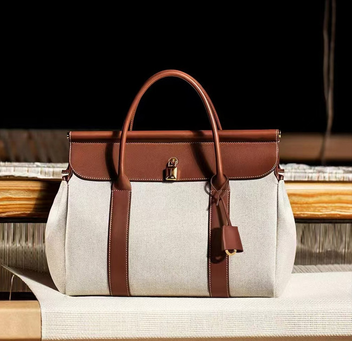 DEEPKEE original nubuck handmade full-grain genuine leather cowhide bag 輕奢真皮手提公事包17920號