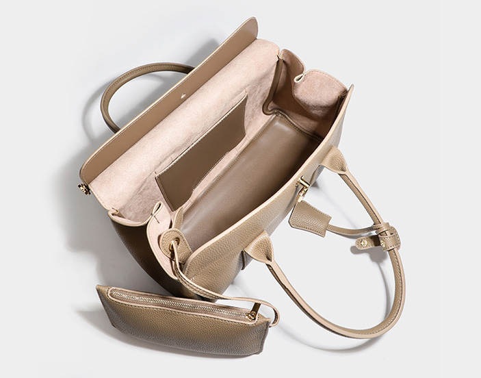 DEEPKEE original nubuck handmade full-grain genuine leather cowhide bag 輕奢真皮手提公事包17920號