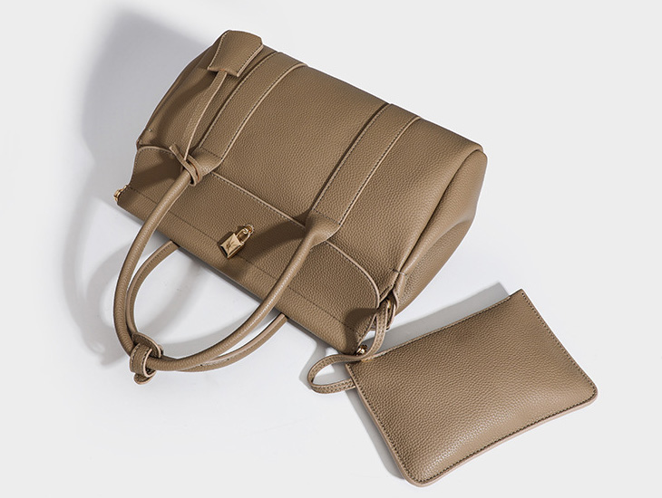 DEEPKEE original nubuck handmade full-grain genuine leather cowhide bag 輕奢真皮手提公事包17920號