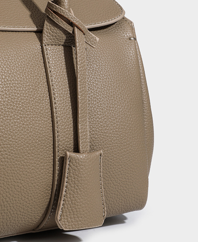 DEEPKEE original nubuck handmade full-grain genuine leather cowhide bag 輕奢真皮手提公事包17920號