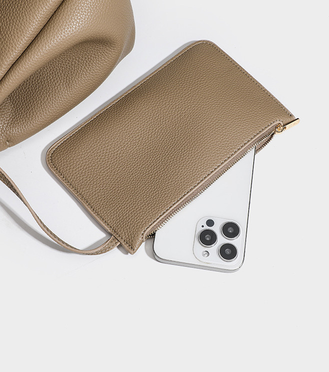 DEEPKEE original nubuck handmade full-grain genuine leather cowhide bag 輕奢真皮手提公事包17920號