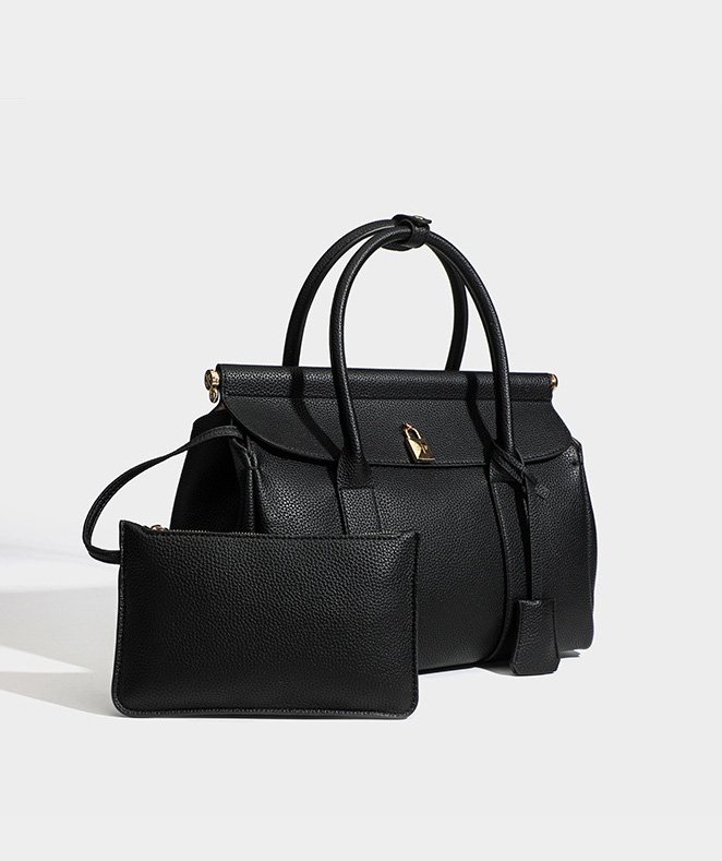 DEEPKEE original nubuck handmade full-grain genuine leather cowhide bag 輕奢真皮手提公事包17920號