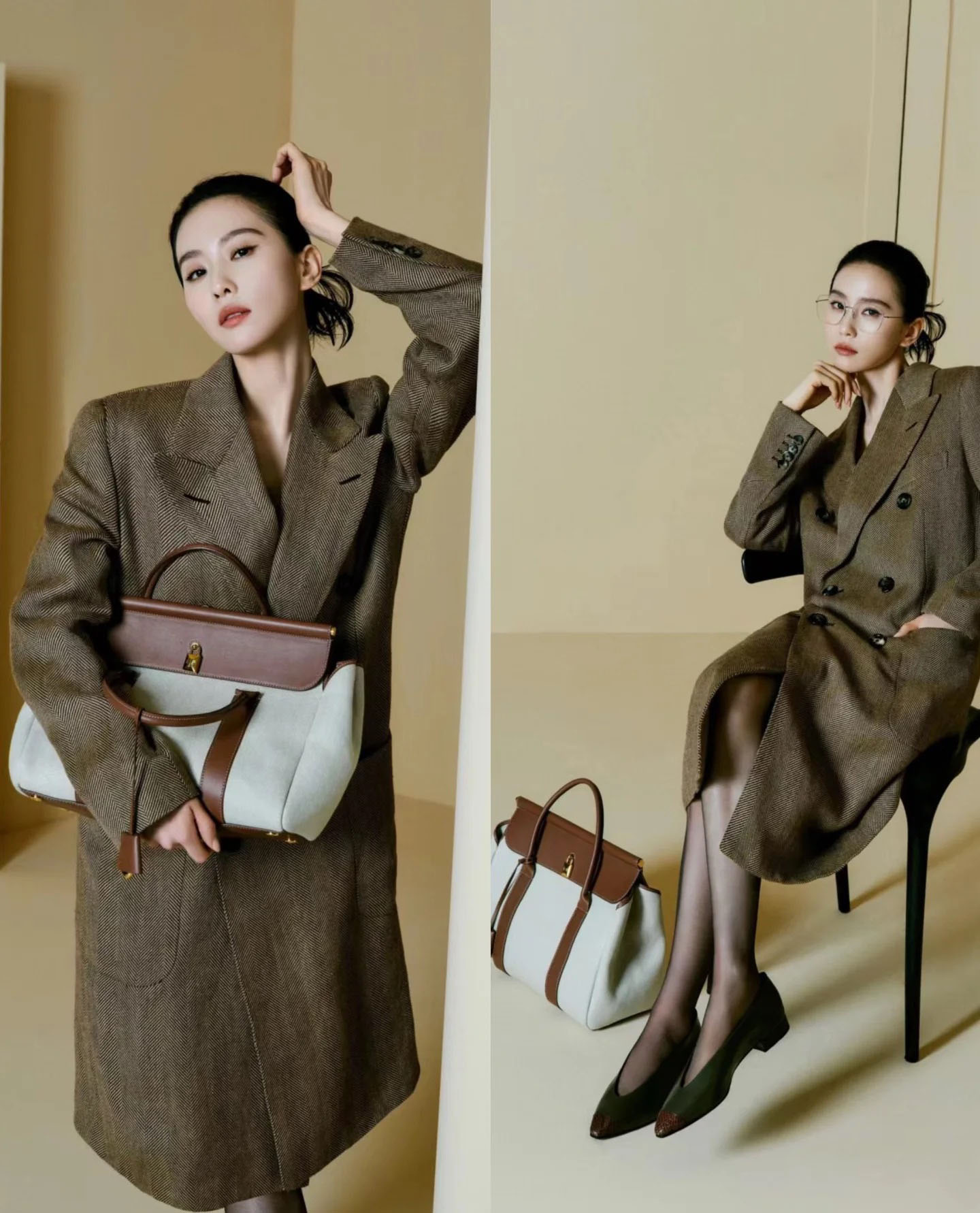 DEEPKEE original nubuck handmade full-grain genuine leather cowhide bag 輕奢真皮手提公事包17920號