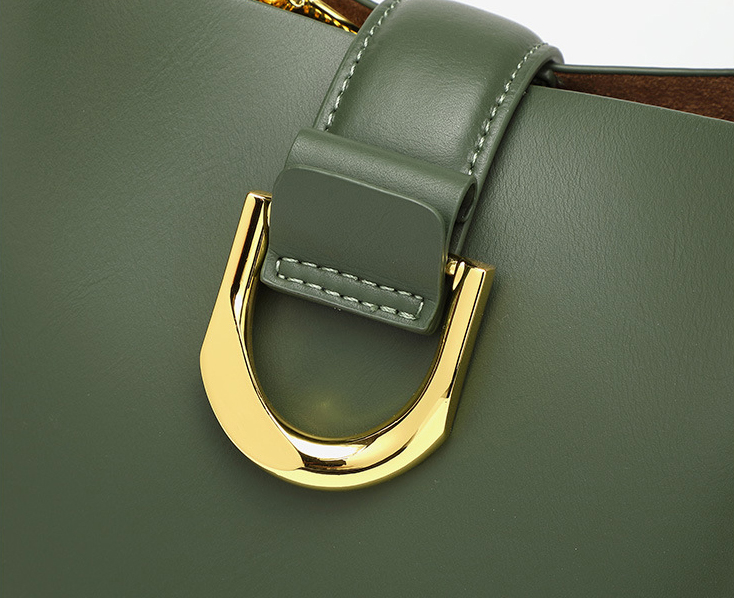 DEEPKEE original nubuck handmade full-grain genuine leather cowhide bag 真皮水桶包 手提單肩斜挎包女 1916 號