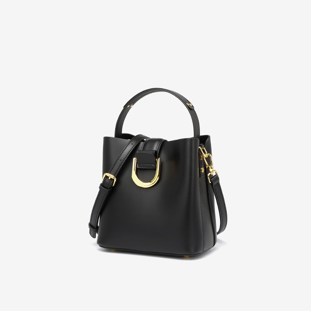 DEEPKEE original nubuck handmade full-grain genuine leather cowhide bag 真皮水桶包 手提單肩斜挎包女 1916 號